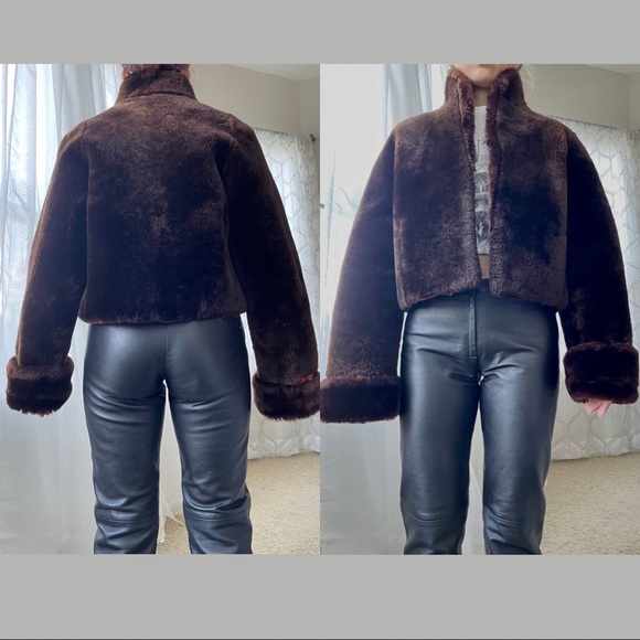 Vtg 50s Real fur coat - Picture 3 of 5